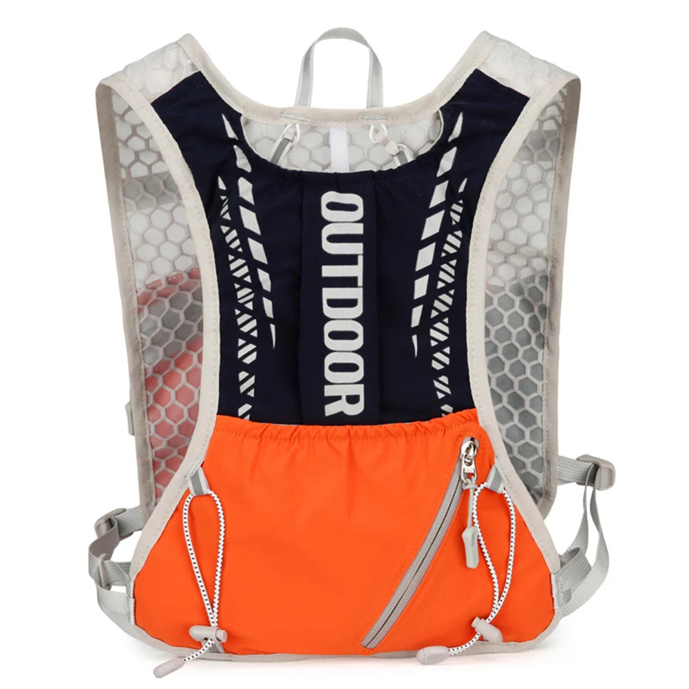 Hydration Running Vest Waterproof Water Bladder Daypack Breathable Outdoors Hydration Pack for Hiking Trail Running