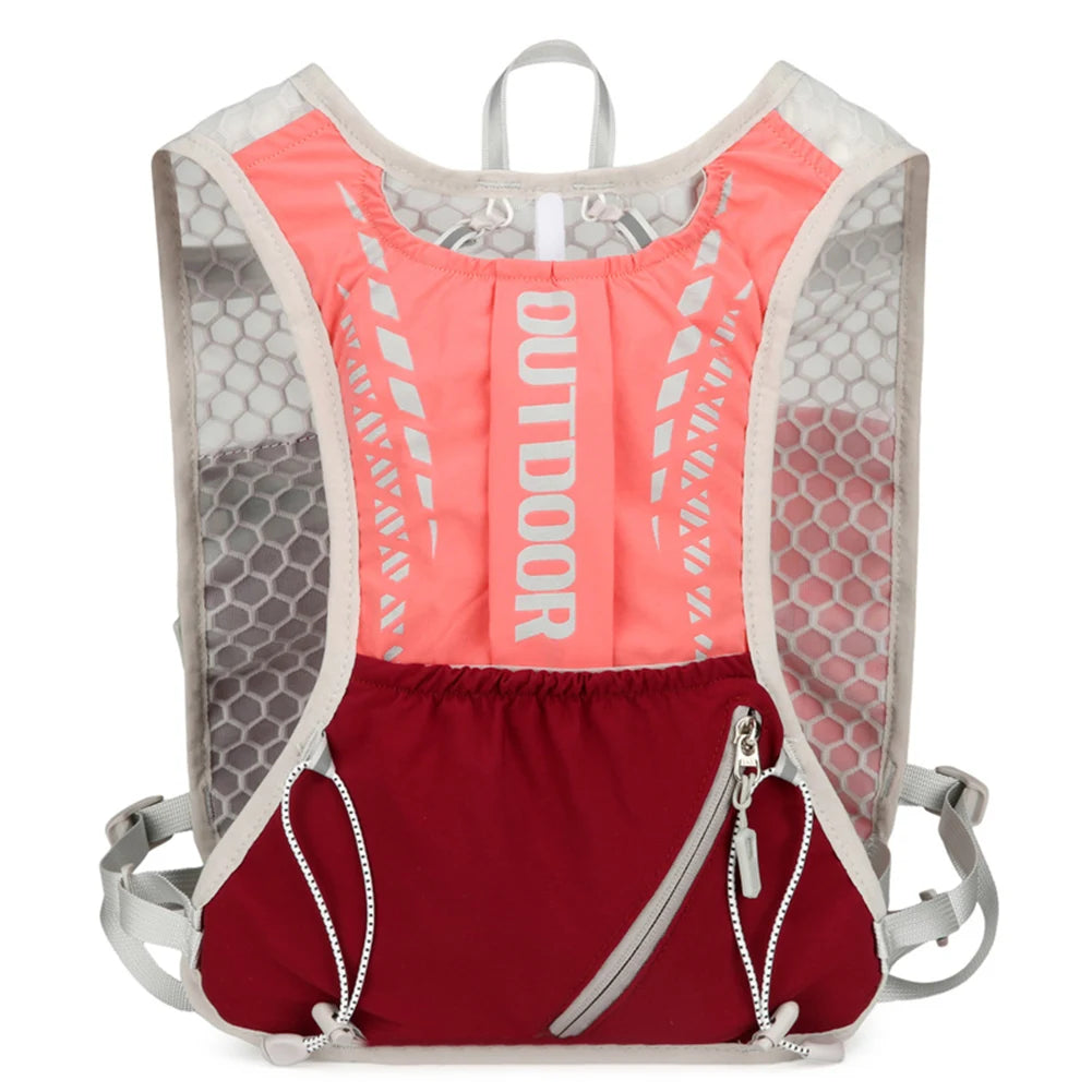 Hydration Running Vest Waterproof Water Bladder Daypack Breathable Outdoors Hydration Pack for Hiking Trail Running