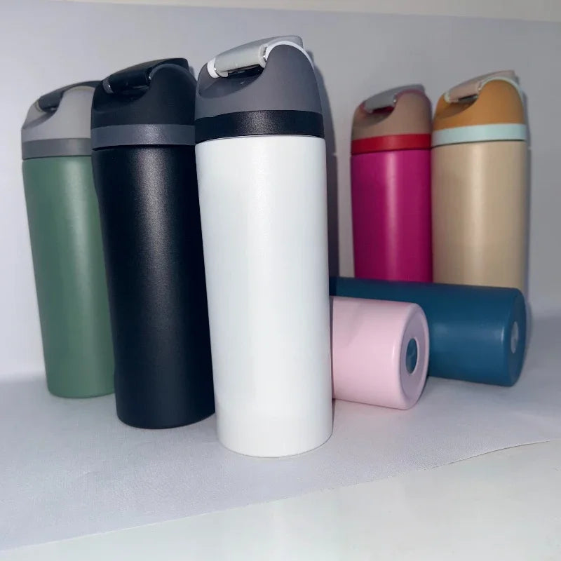 Best-selling Fruit Car Cup Stainless Steel Insulated Cup Large-capacity Portable Handheld Sports Exclusive Water Cup