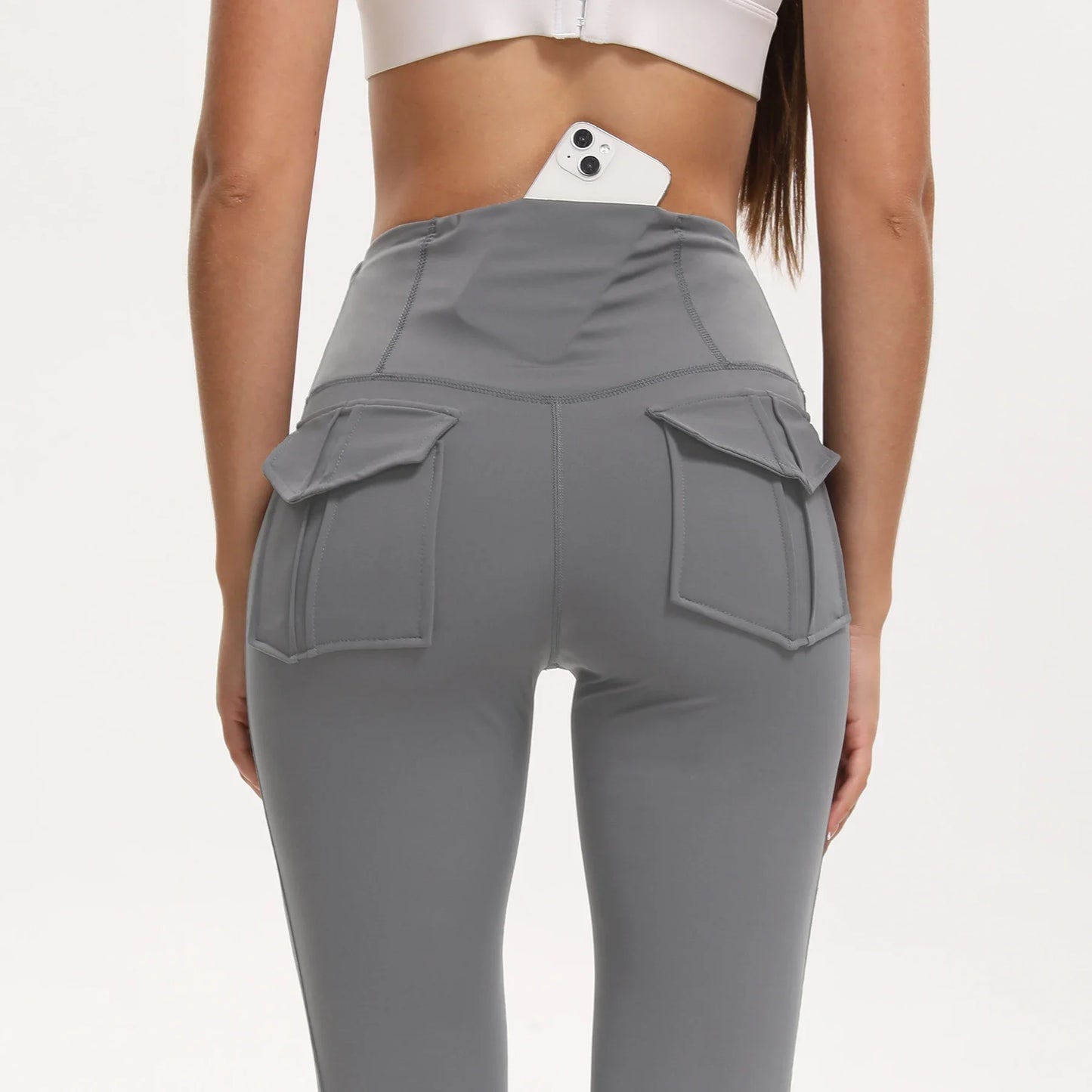 3 Pack Bootcut Yoga Pants With Pockets For Women Flared Leggings High Waist Womens Trousers Tummy Control With 2 Pockets