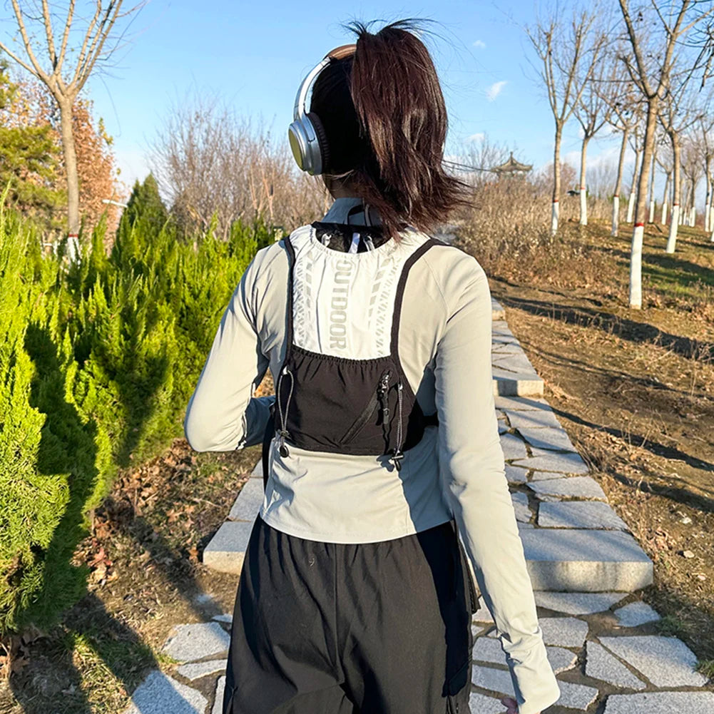 Hydration Running Vest Waterproof Water Bladder Daypack Breathable Outdoors Hydration Pack for Hiking Trail Running