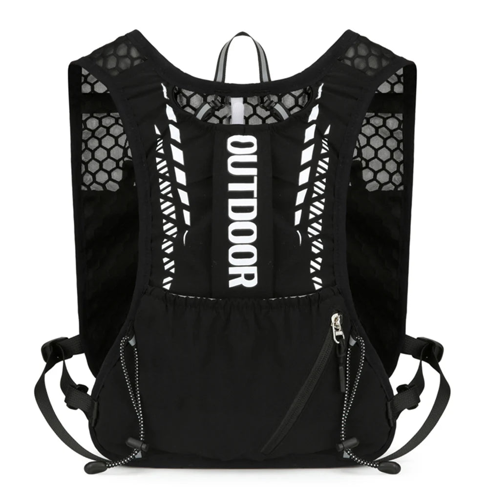Hydration Running Vest Waterproof Water Bladder Daypack Breathable Outdoors Hydration Pack for Hiking Trail Running