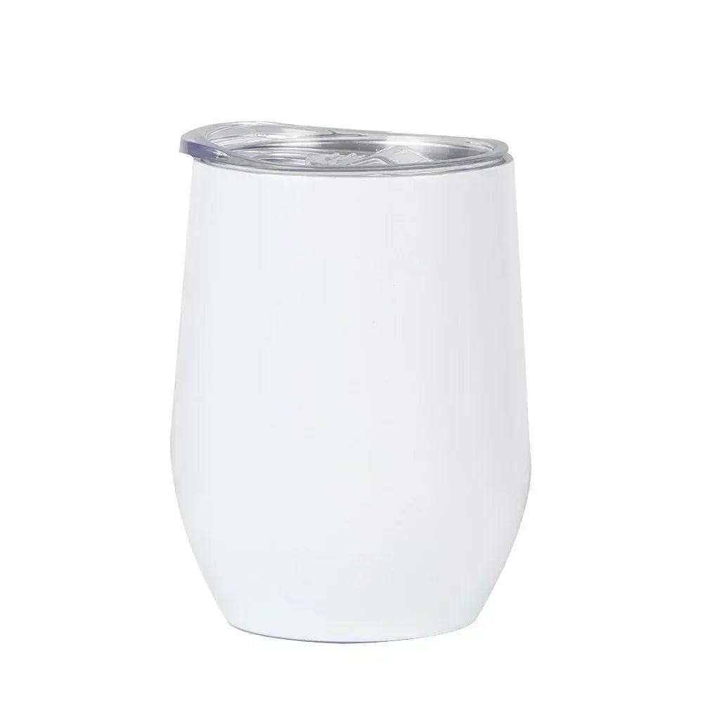 360ml 12oz Thermal Insulated Stainless Steel Tumbler Double Wall Water Bottle Portable To Go Coffee Mug Travel Dinking Cup