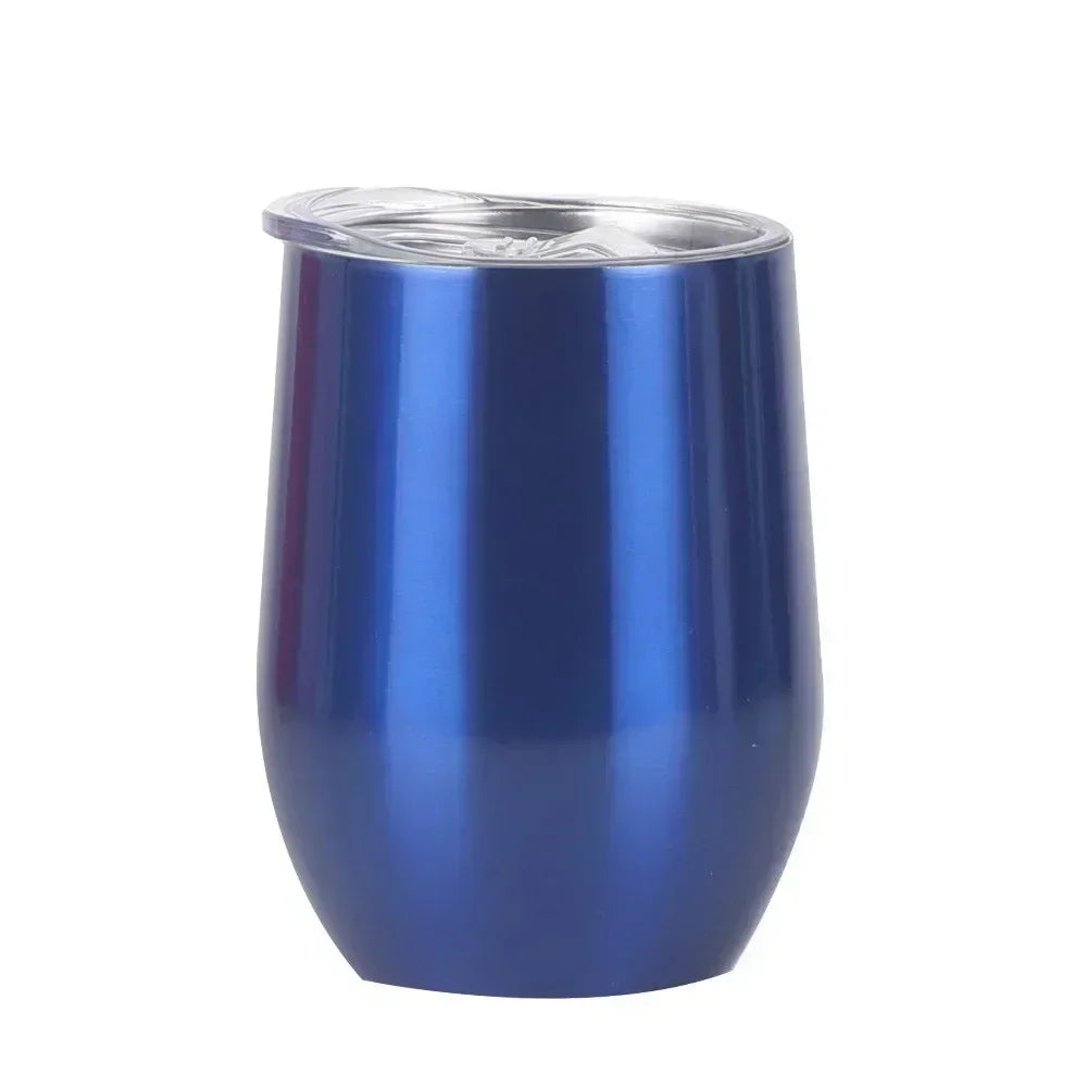 360ml 12oz Thermal Insulated Stainless Steel Tumbler Double Wall Water Bottle Portable To Go Coffee Mug Travel Dinking Cup